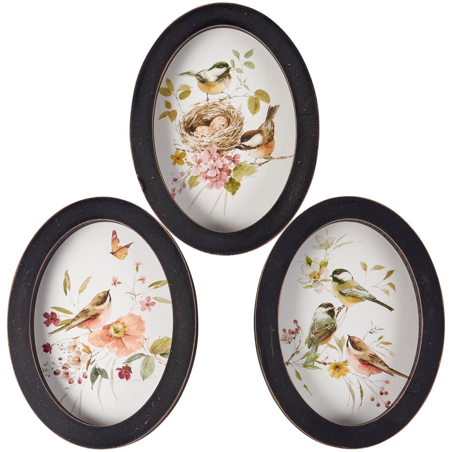 Juego de decoración colgante Chickadees
