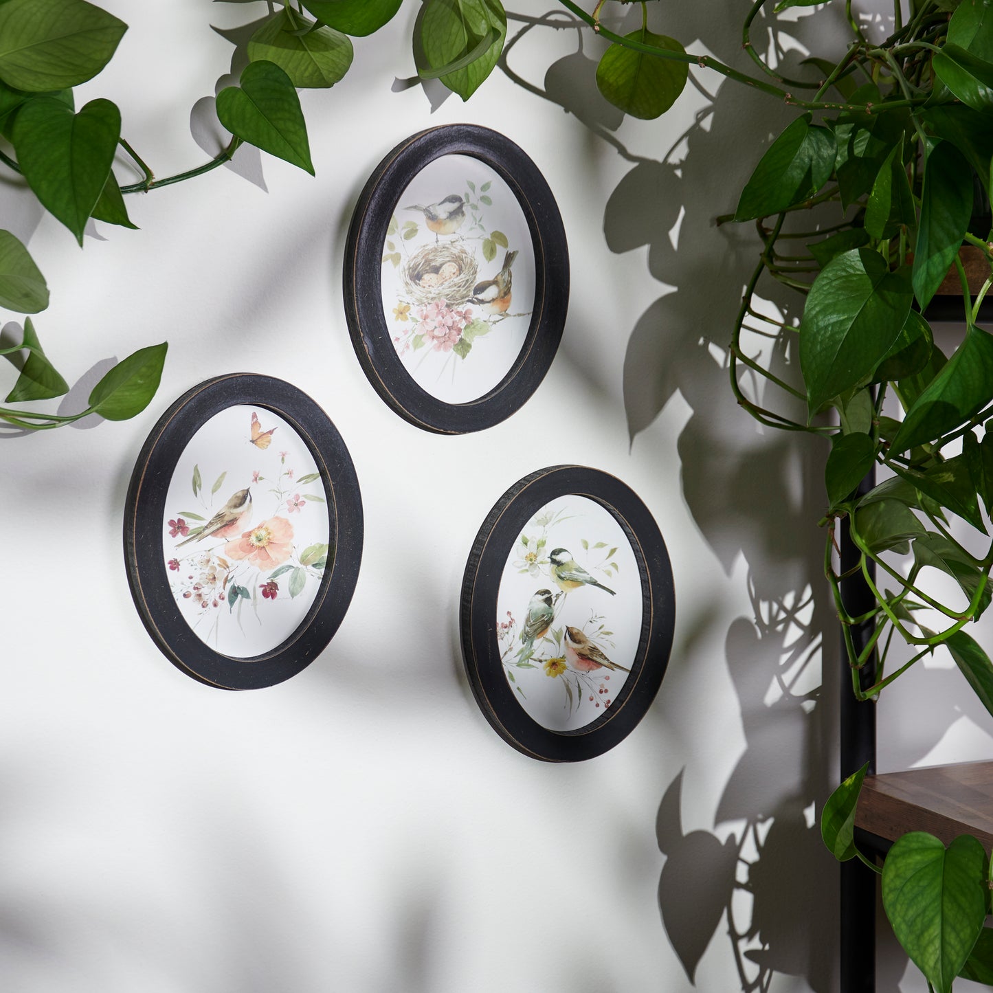 Juego de decoración colgante Chickadees
