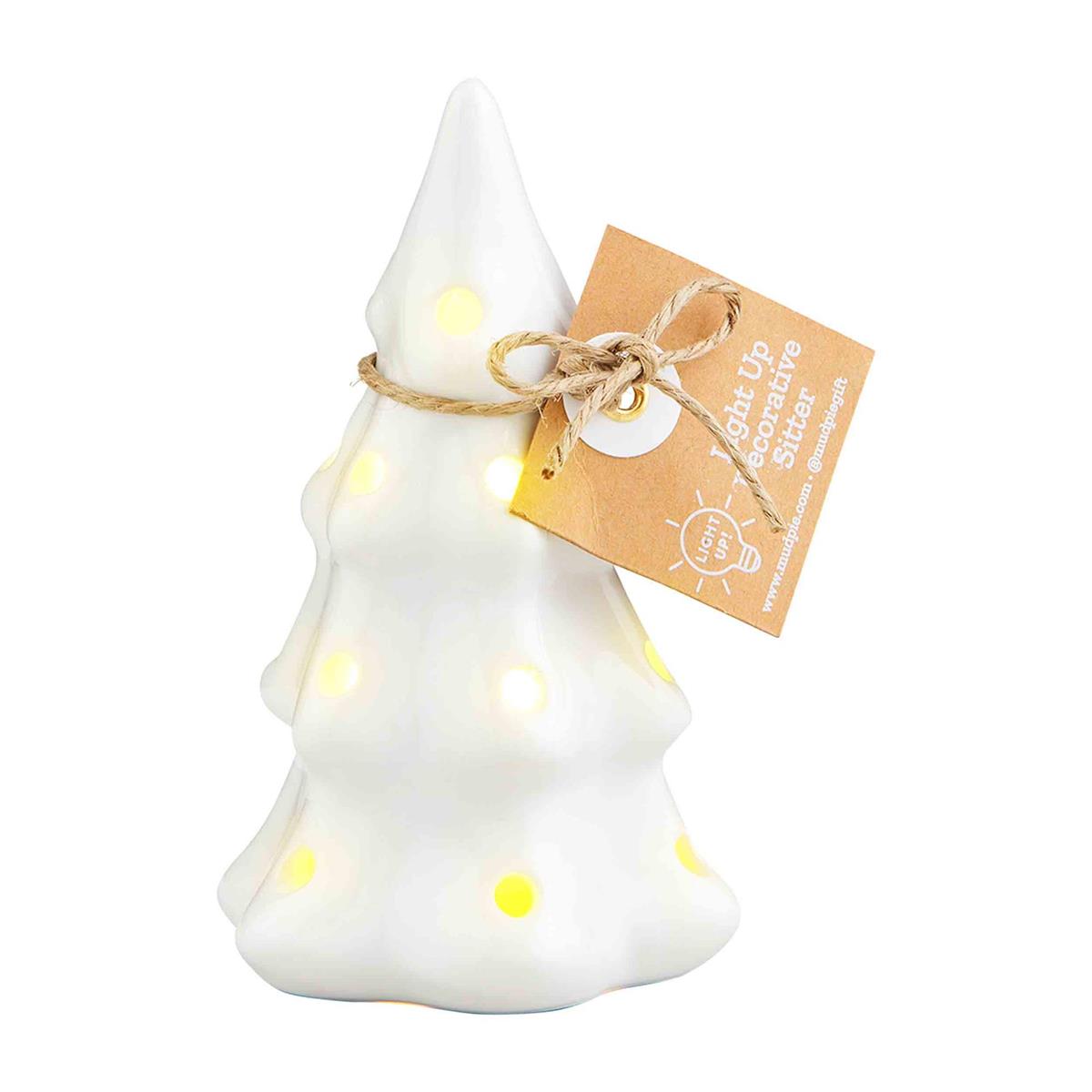White Tree Light Up Sitter