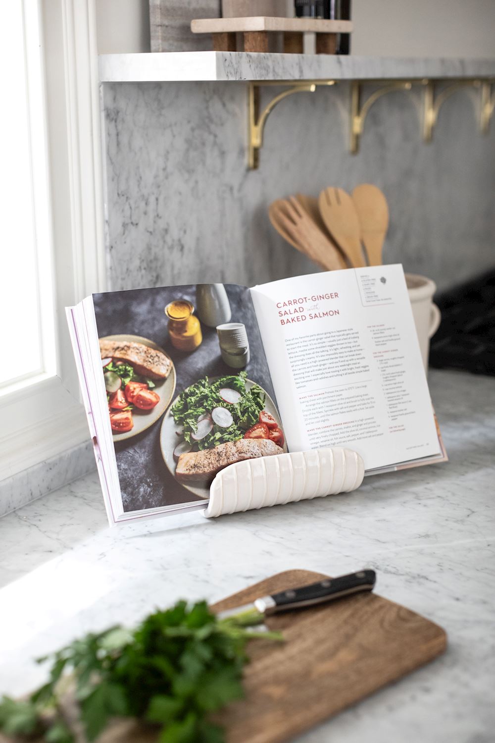 Textured Cookbook/ Tablet Stand