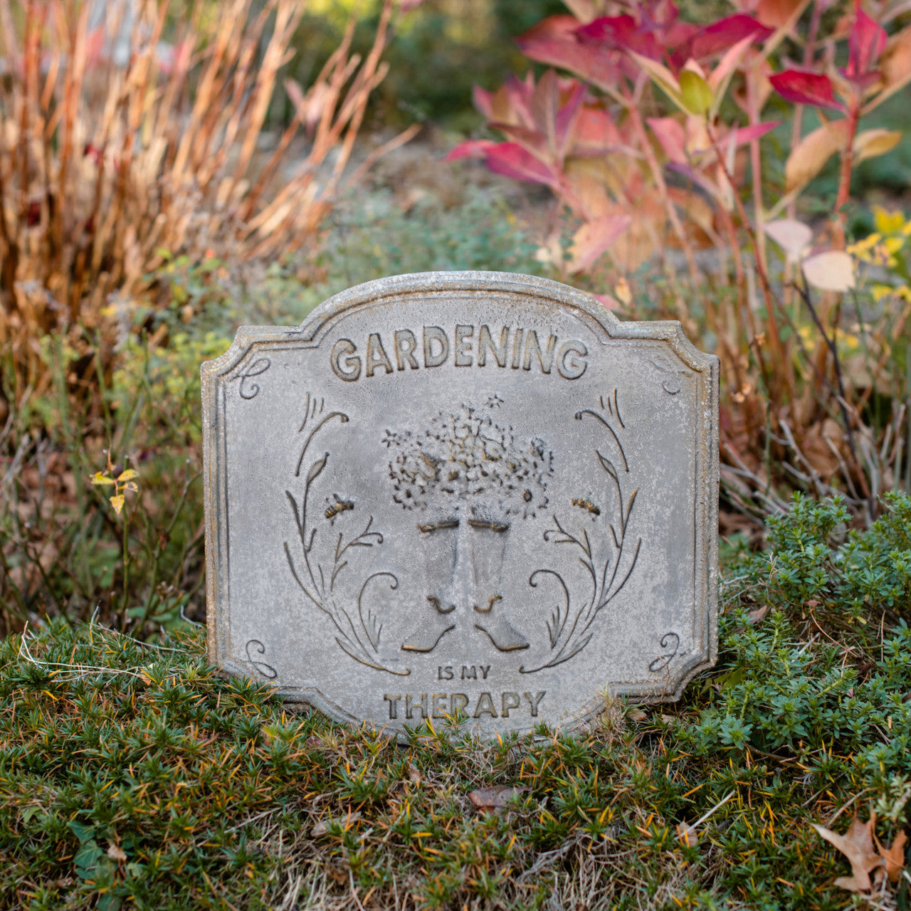 La jardinería gris es mi signo de terapia