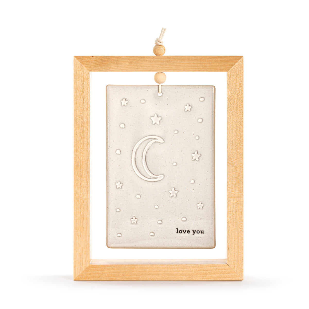 To The Moon Framed Standing Plaque