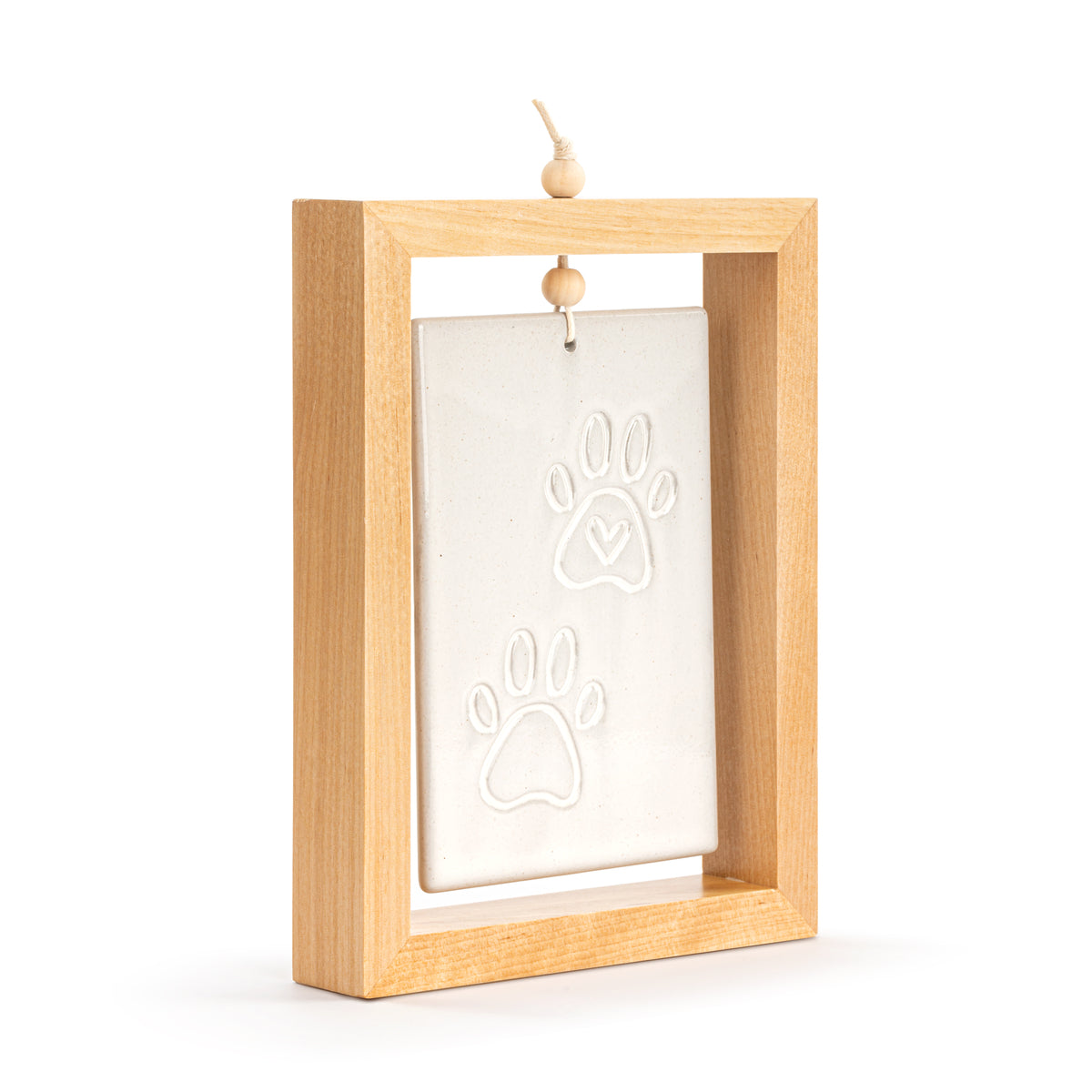 Four Paws Framed Standing Plaque