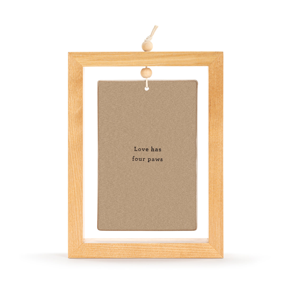 Four Paws Framed Standing Plaque