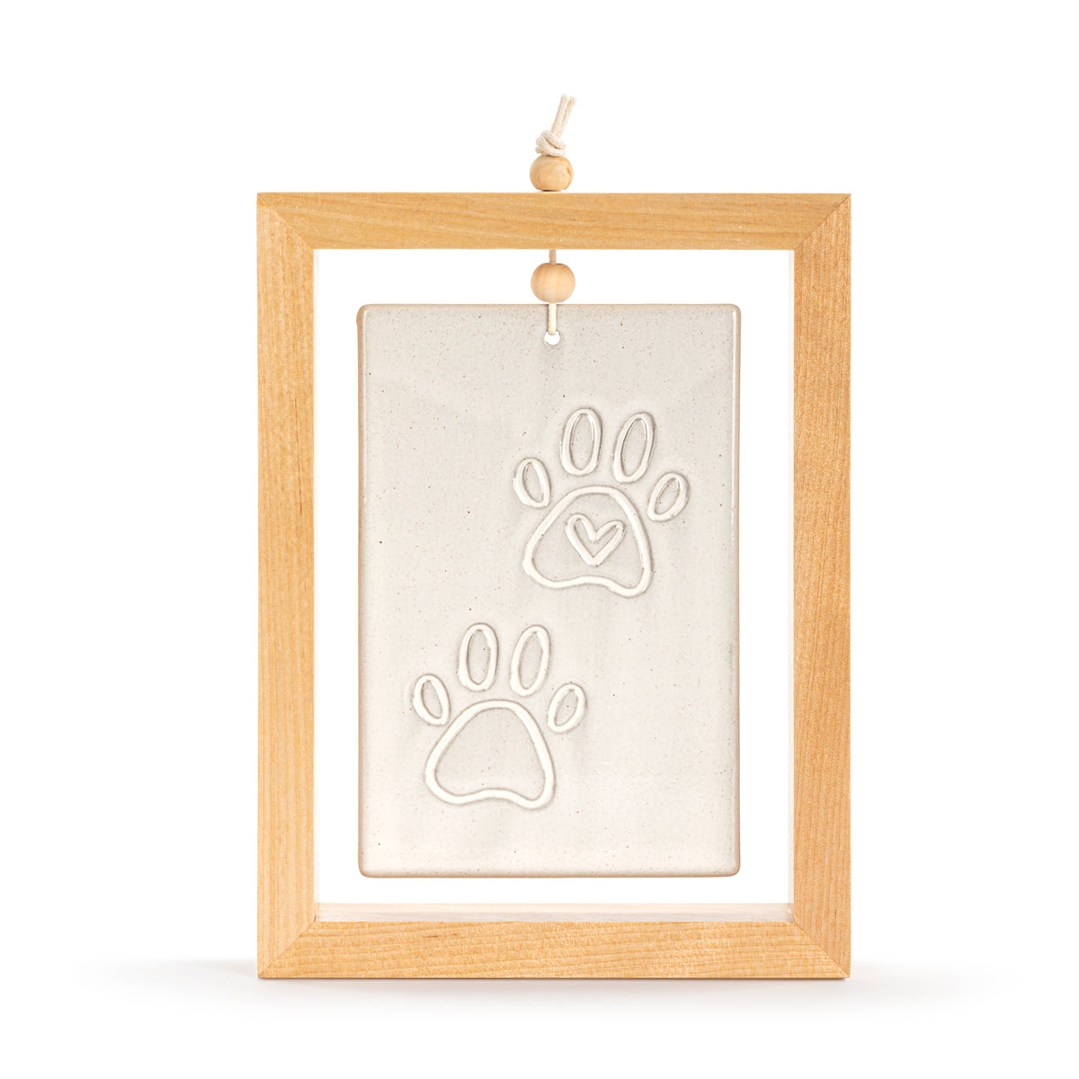 Four Paws Framed Standing Plaque