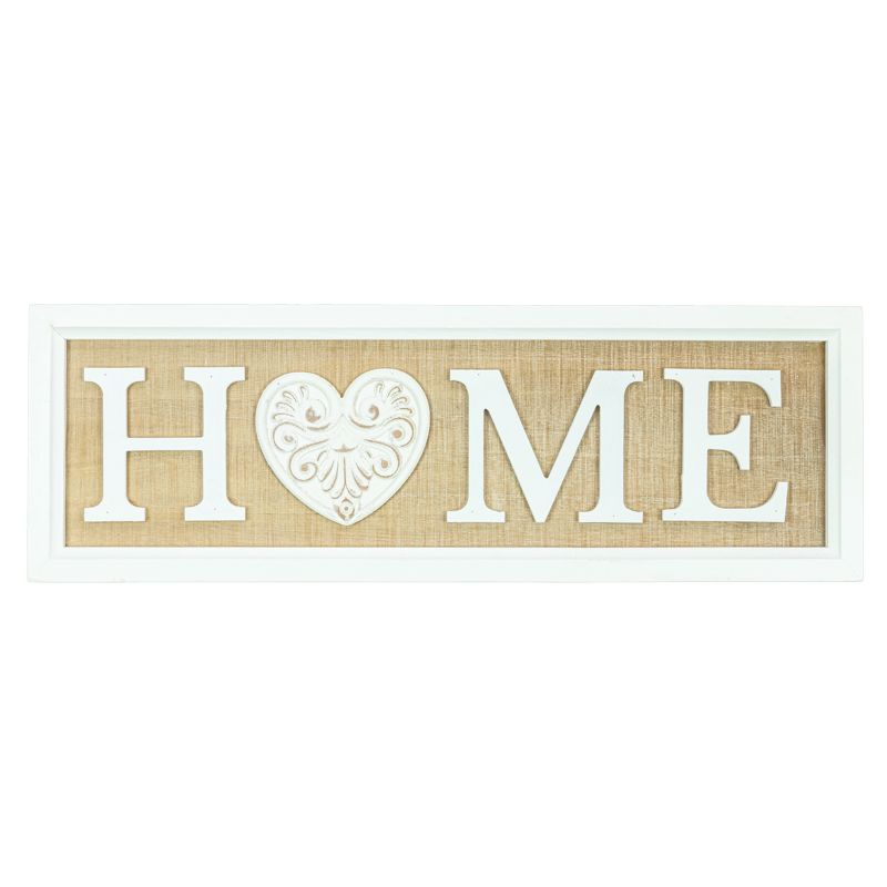 Heart Home Sign