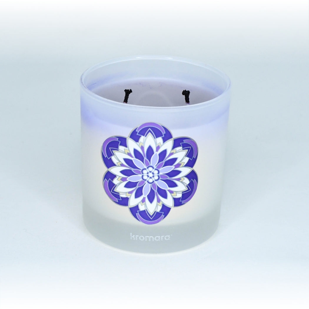 Violet Meadows - Cream To Purple Candle - Summer Collection