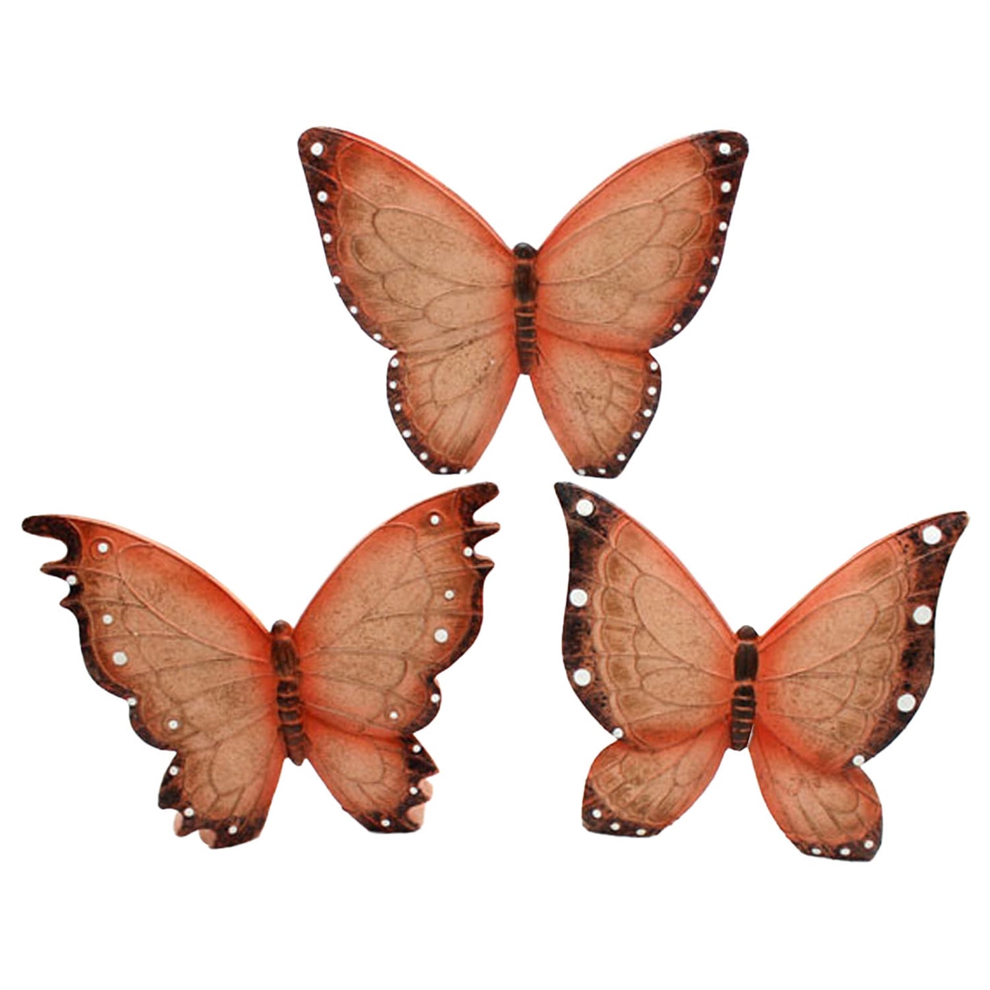 Apricot  Standing Butterflies