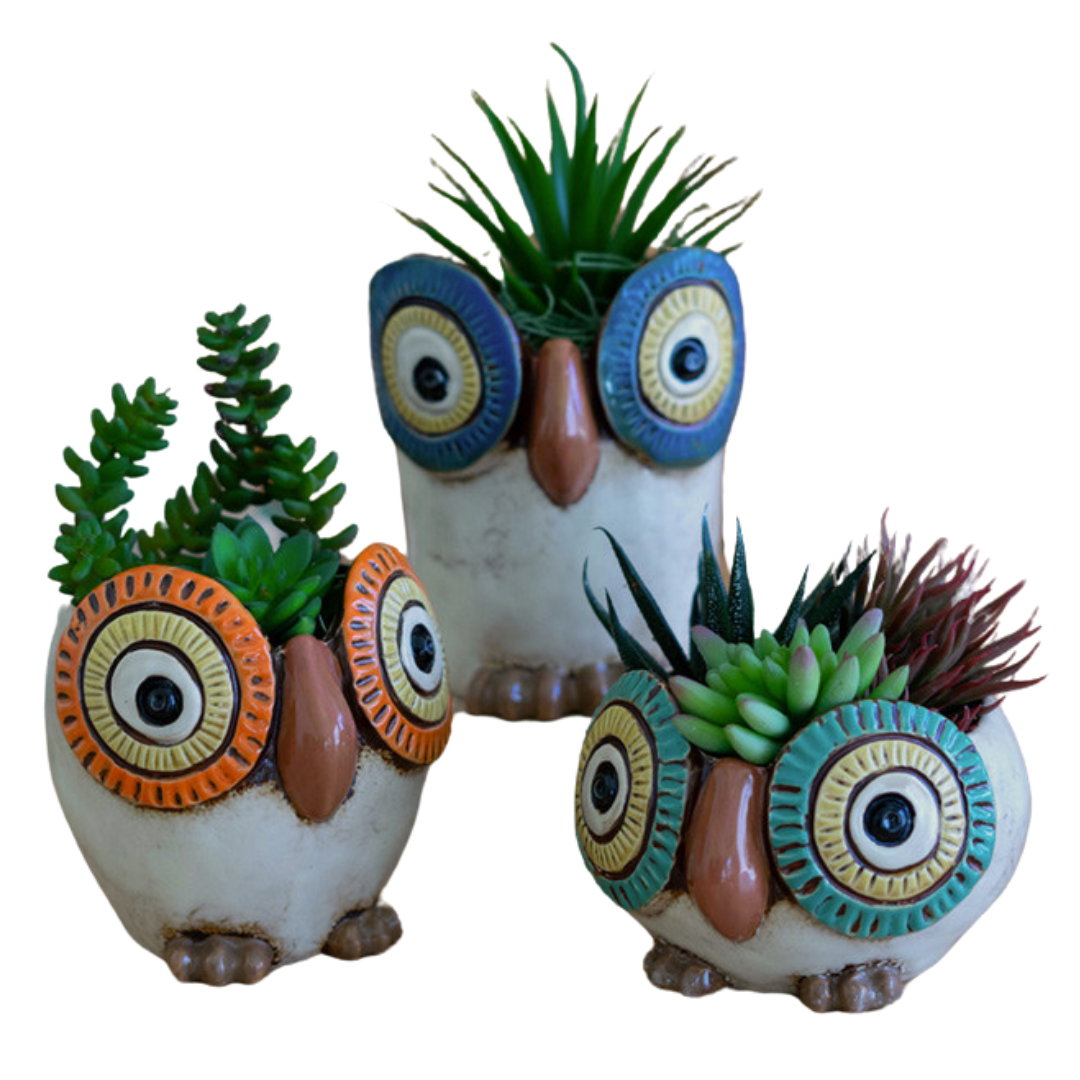 Owl Planters