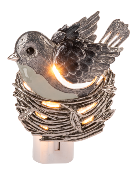 Bird in Nest Night Light